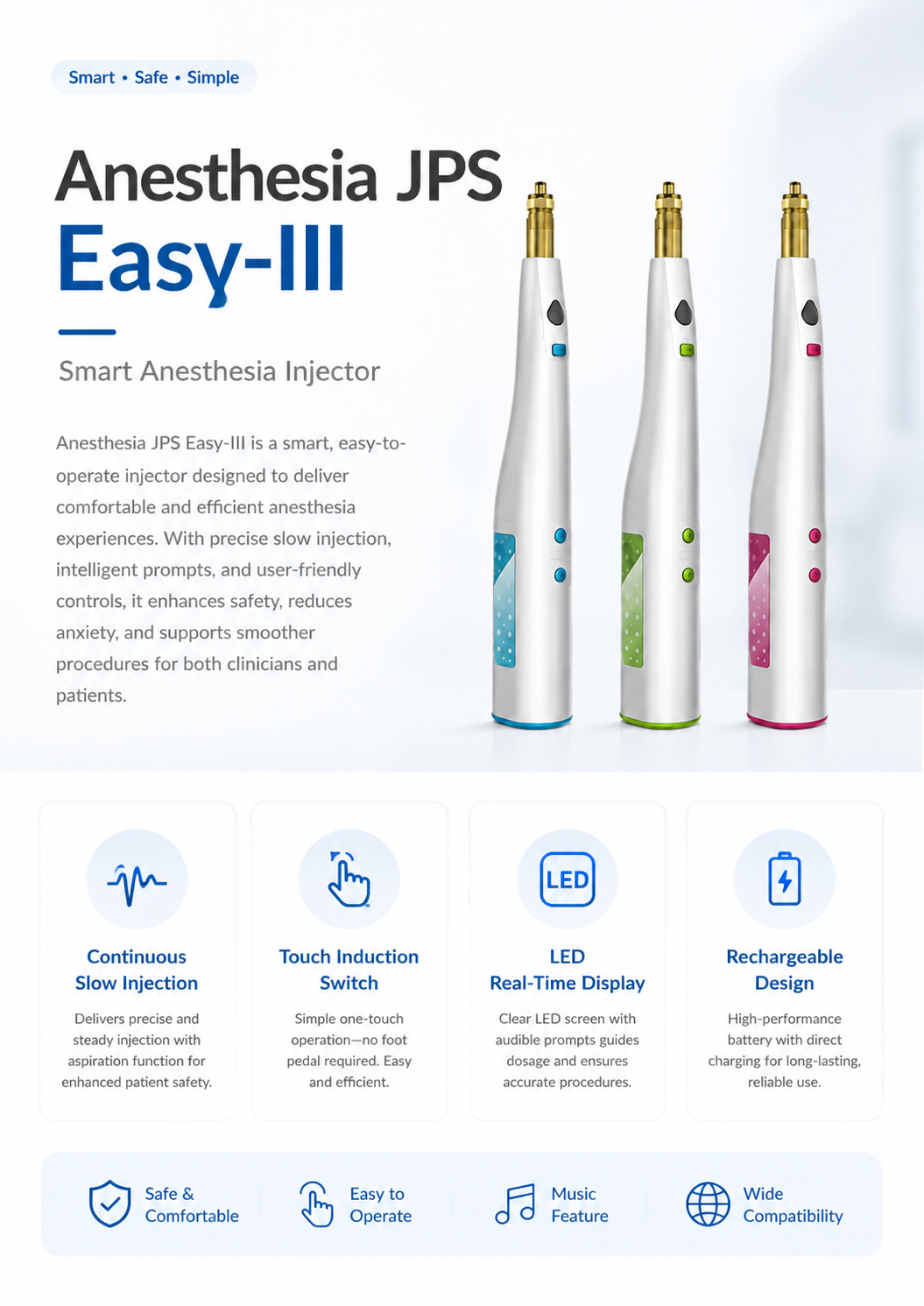 Anesthesia JPS Easy-III detail 1