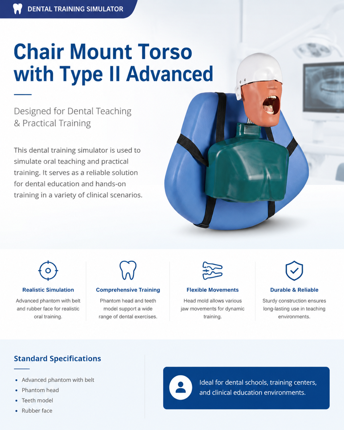 Chair Mount Torso with Type II Advanced detail 1