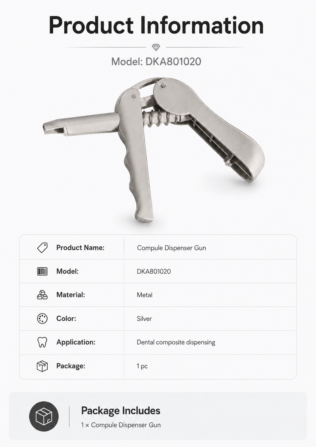 Compule Dispenser Gun detail 3