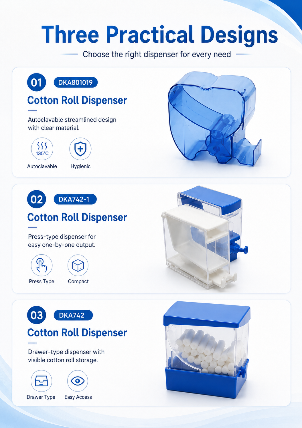 Cotton Roll Dispenser detail 2