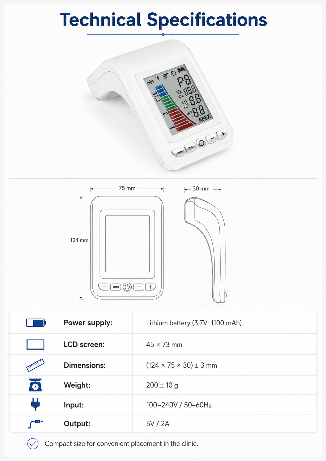 Endo Apex Locator detail 3
