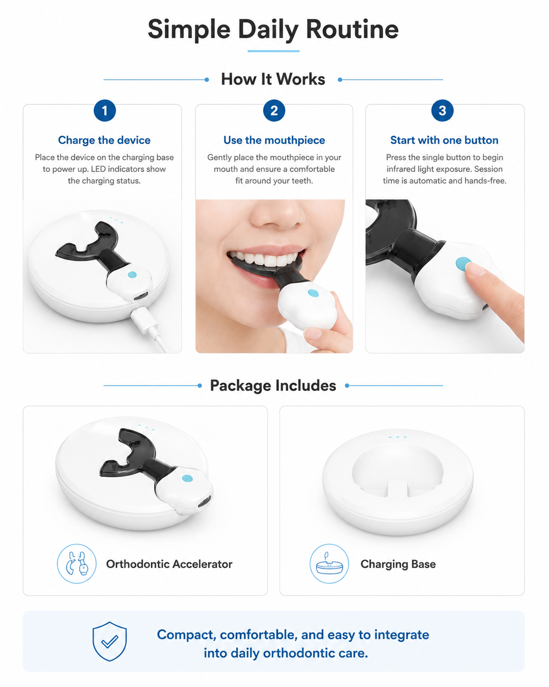 Infrared Orthodontic Accelerator detail 3
