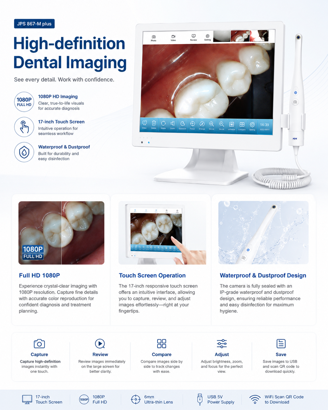 Intraoral Camera JPS 867-M plus detail 2