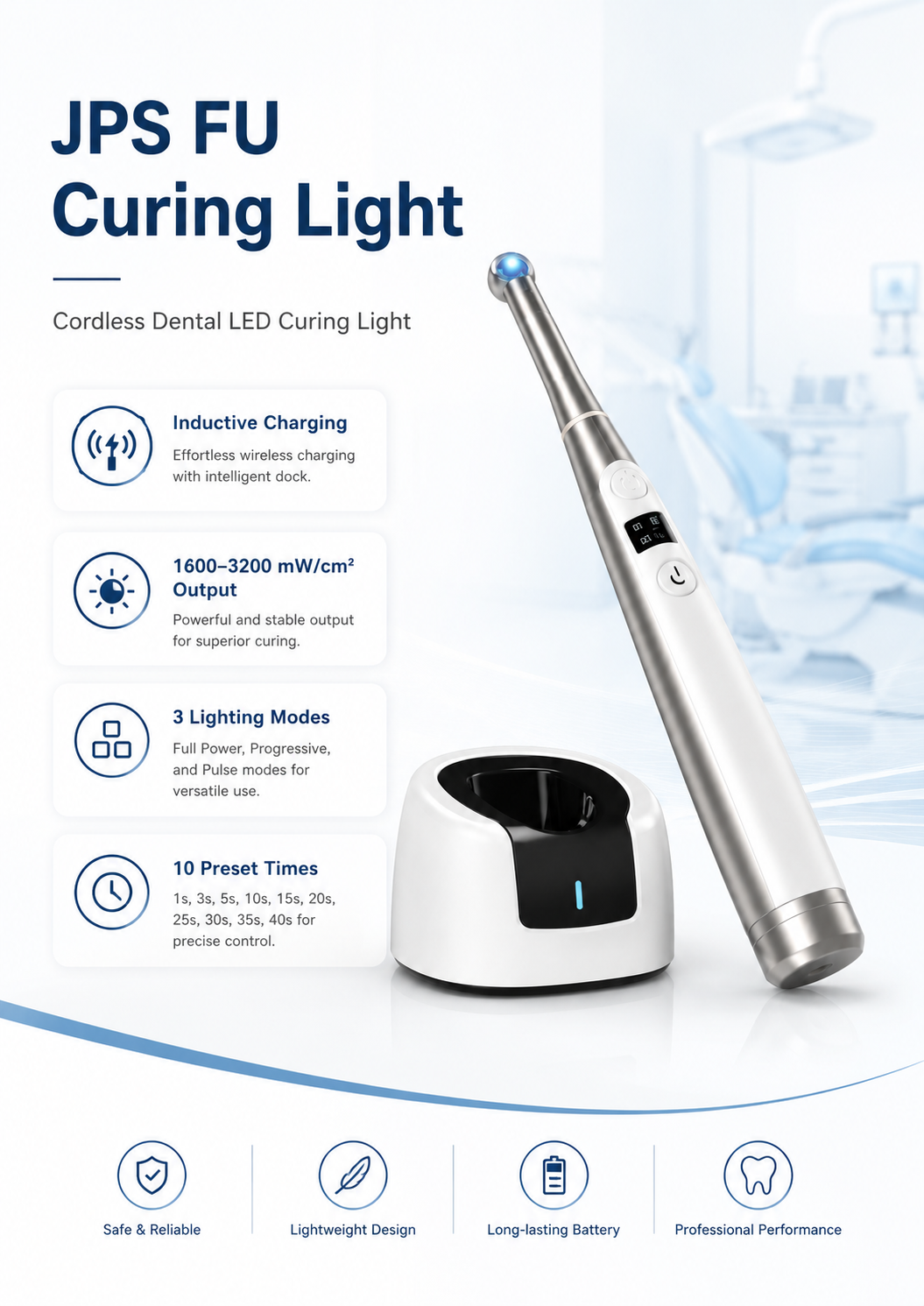 JPS FU Curing Light detail 1