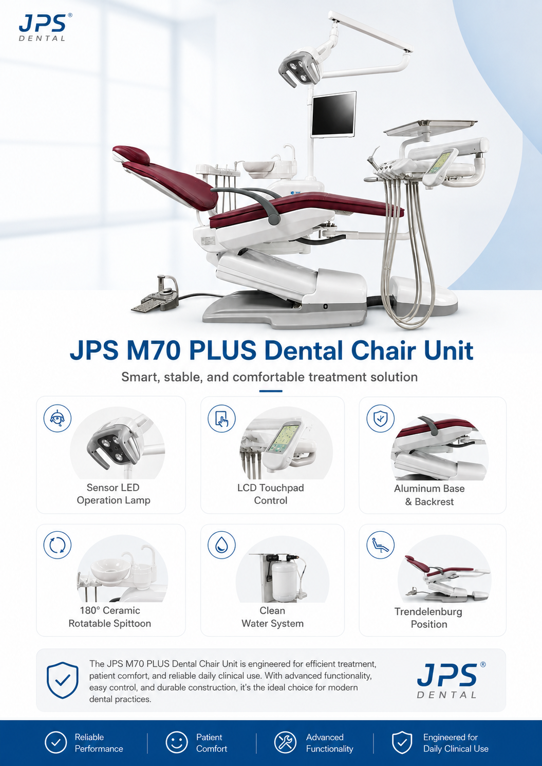 JPS M70 PLUS detail 1