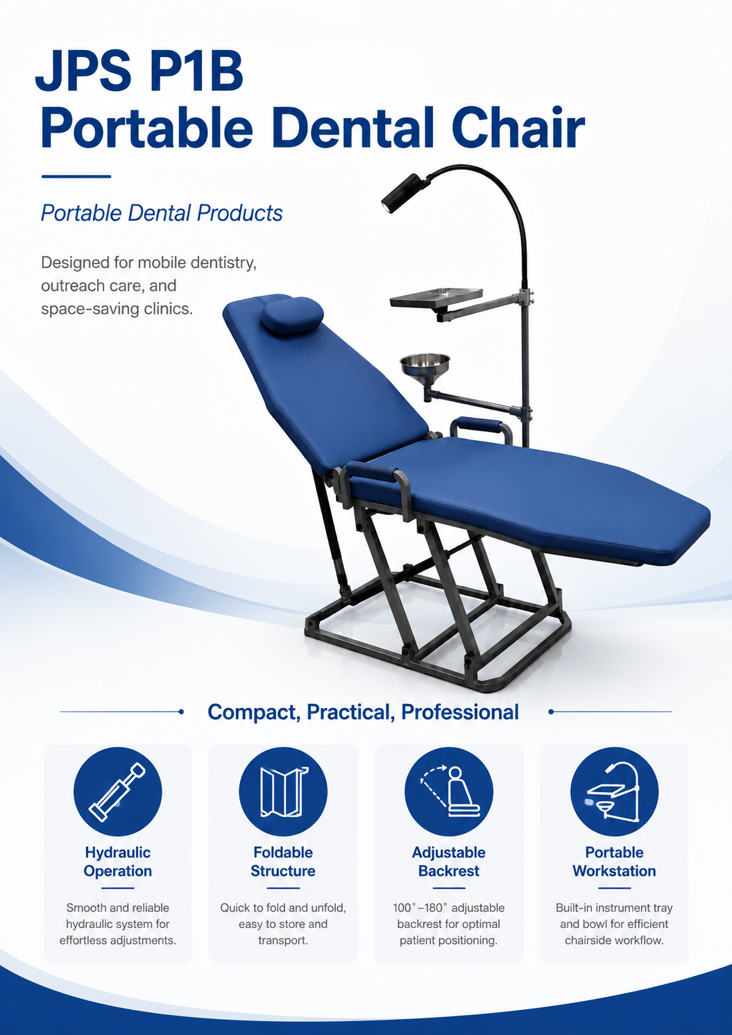 JPS P1B Portable Chair detail 1