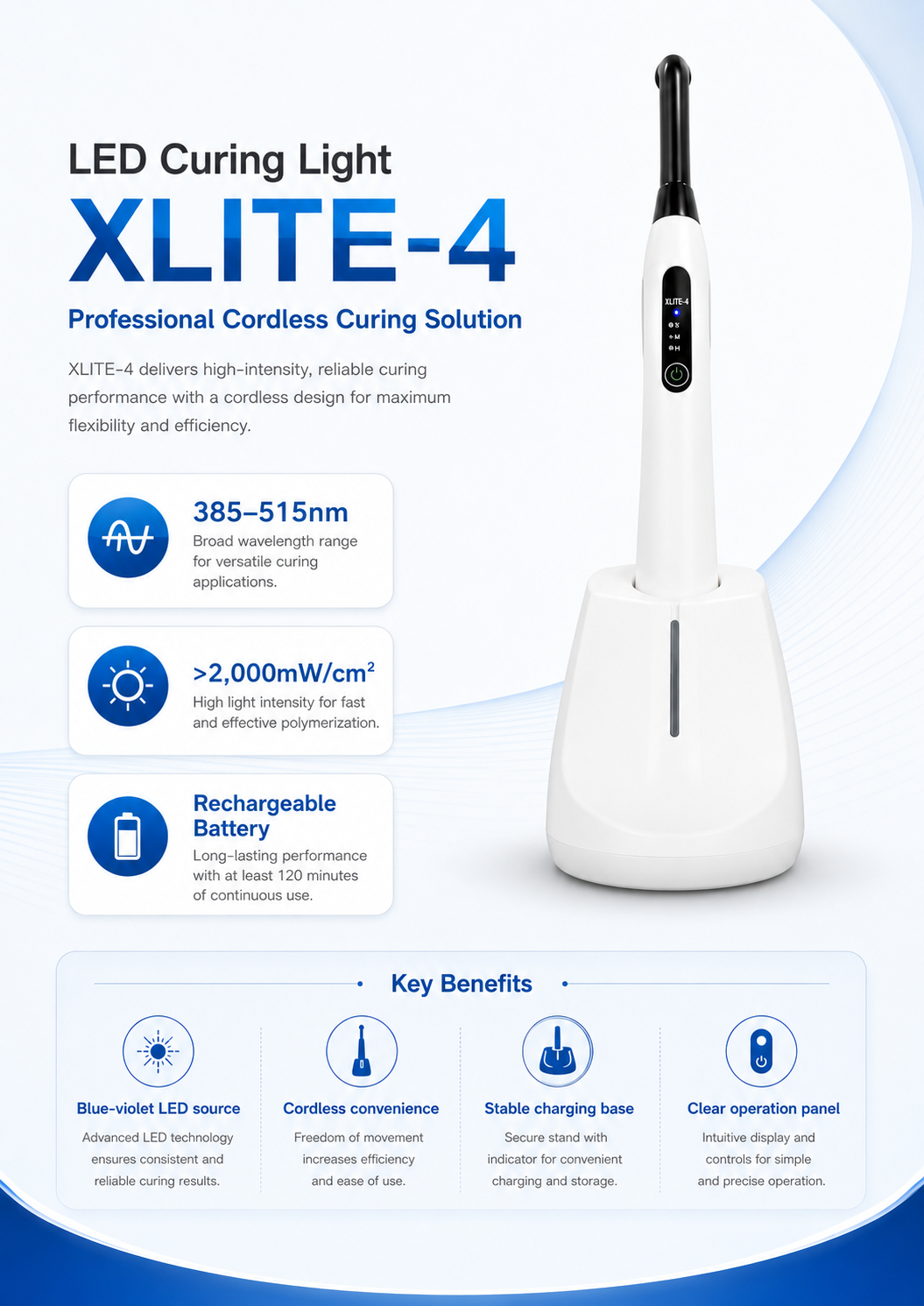 LED Curing Light XLITE-4 detail 1