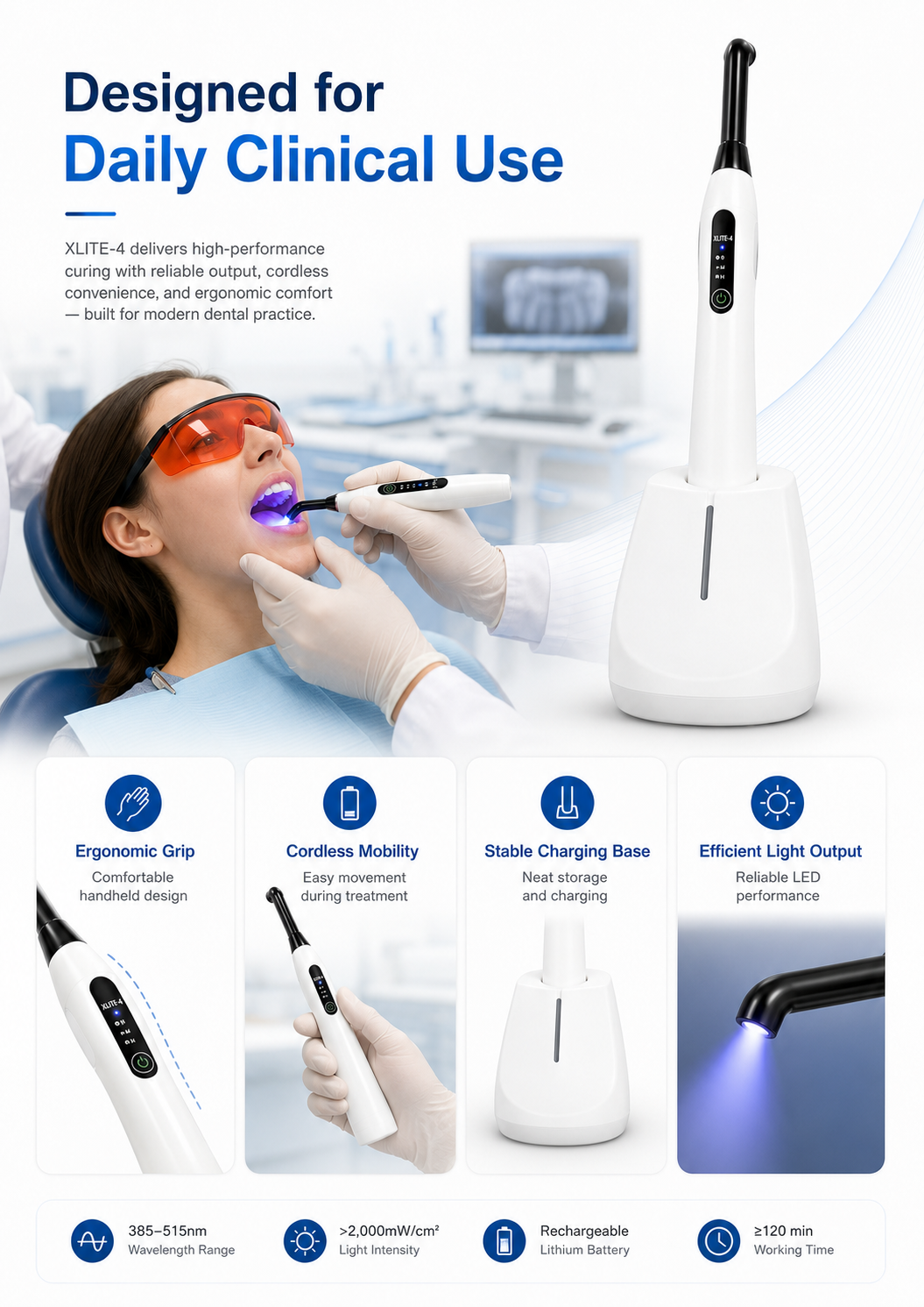 LED Curing Light XLITE-4 detail 3