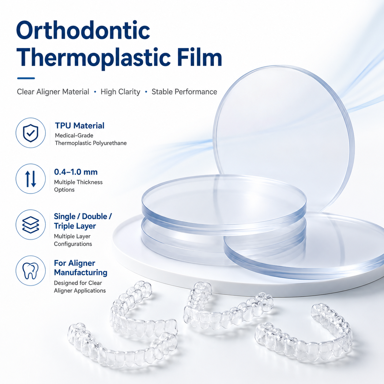 Orthodontic Thermoplastic Film