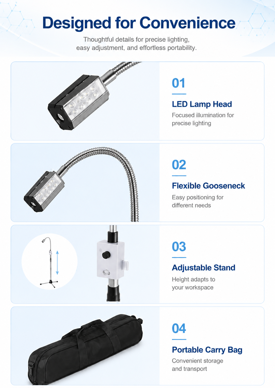 P3 Portable Light detail 2
