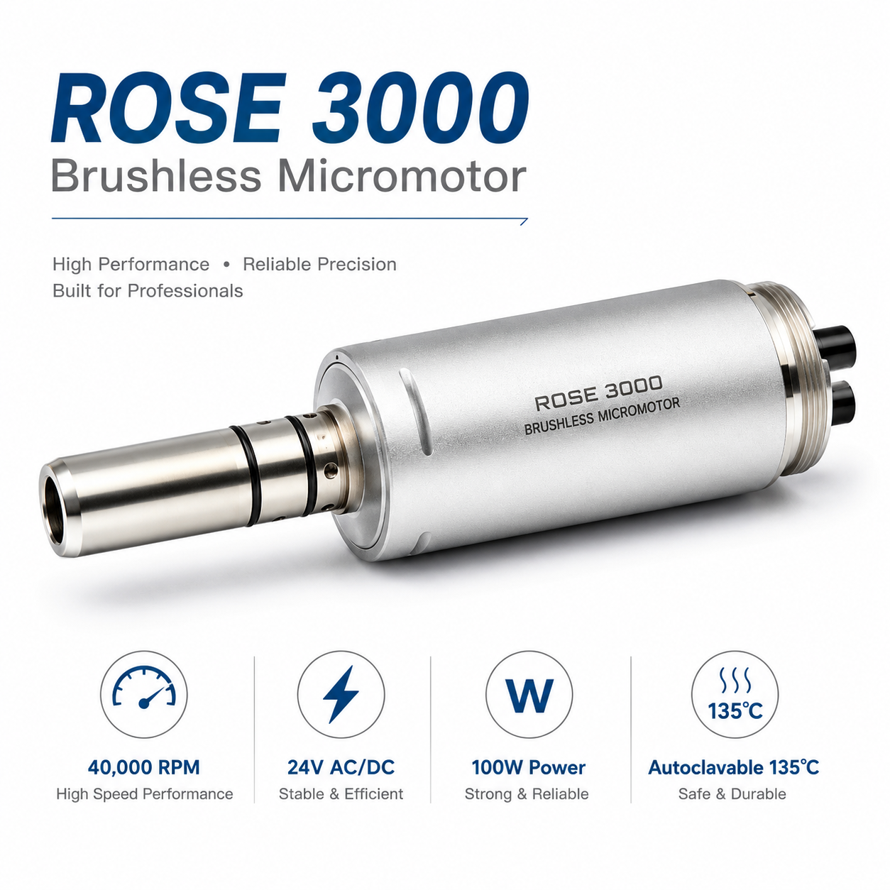 ROSE 3000 Brushless Micromotor