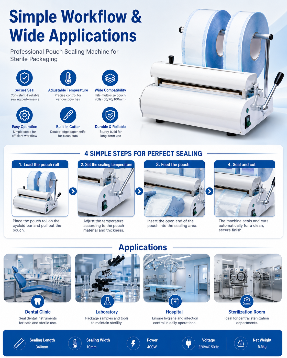 Sealing Machine JPSE-02 detail 4