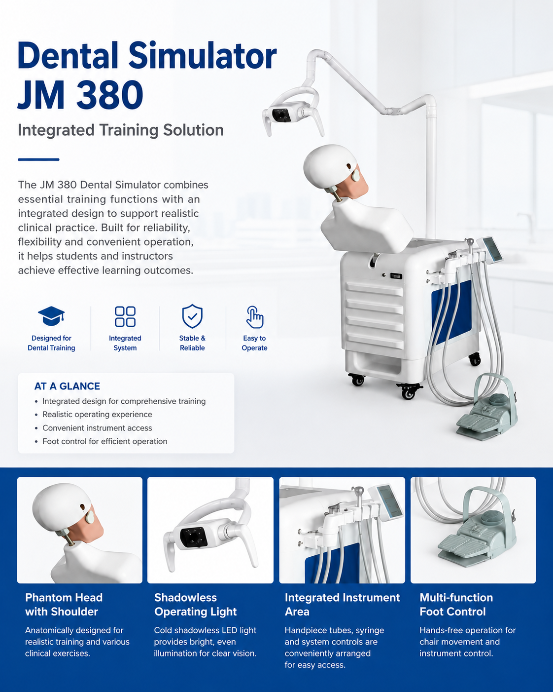 Simulator JM 380 detail 1