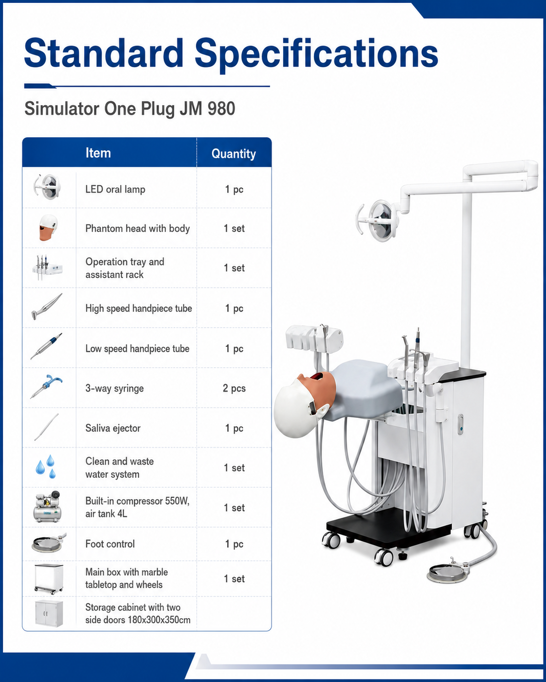 Simulator One Plug JM 980 detail 3