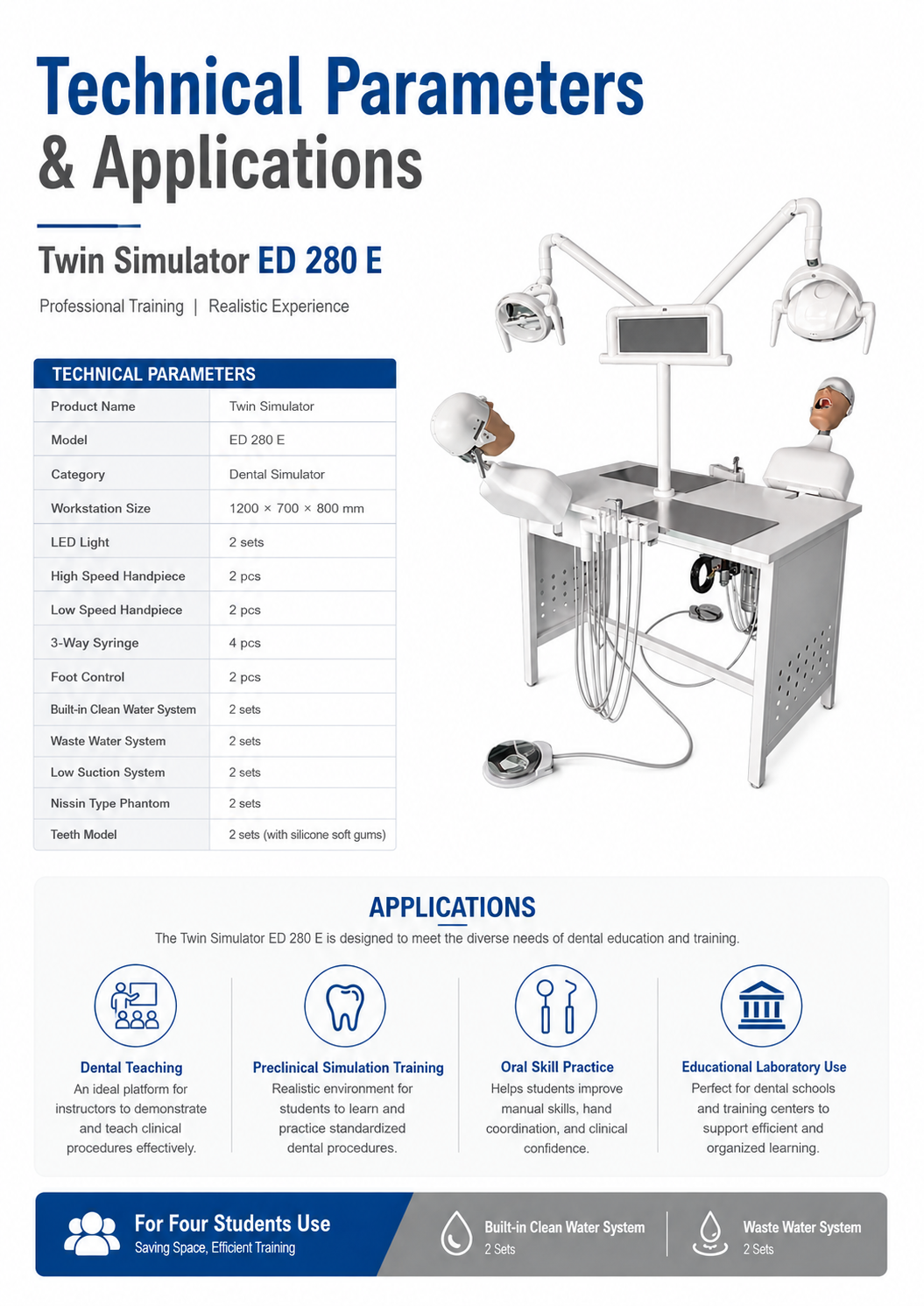 Twin Simulator ED 280 E detail 4