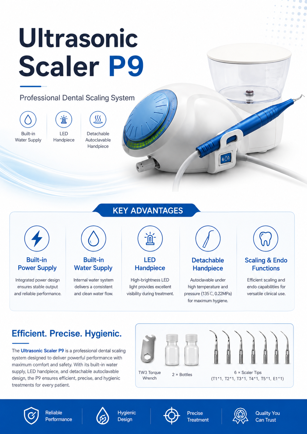 Ultrasonic Scaler P9 detail 1