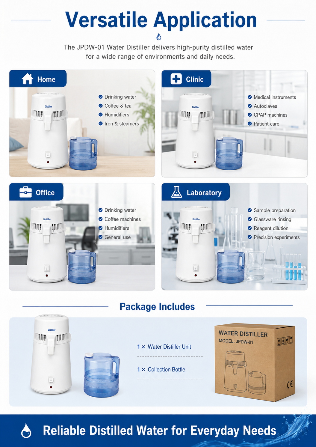 Water Distiller JPDW-01 detail 4