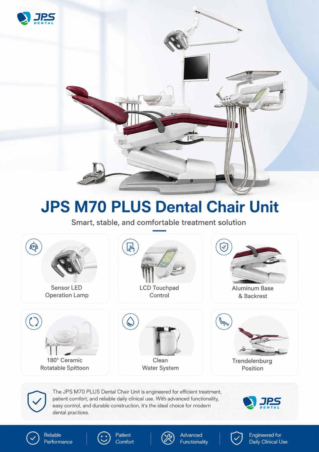 JPS M70 PLUS detail 1